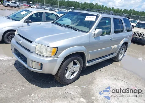 2002 Infiniti Qx4 из США, поврежденный, VIN JNRDR09X32W210681